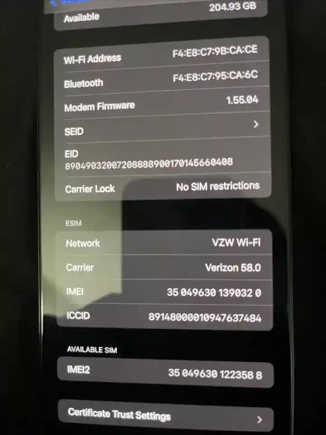 New Listing2 Apple iPhone 15 Pro Maxes - 256 GB - Blue (Unlocked)