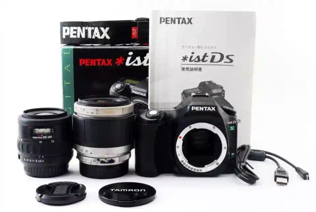 PENTAX ist DS Gigital SLR Camera + PENTAX & TAMRON Lens w/ Box & Manual & Strap