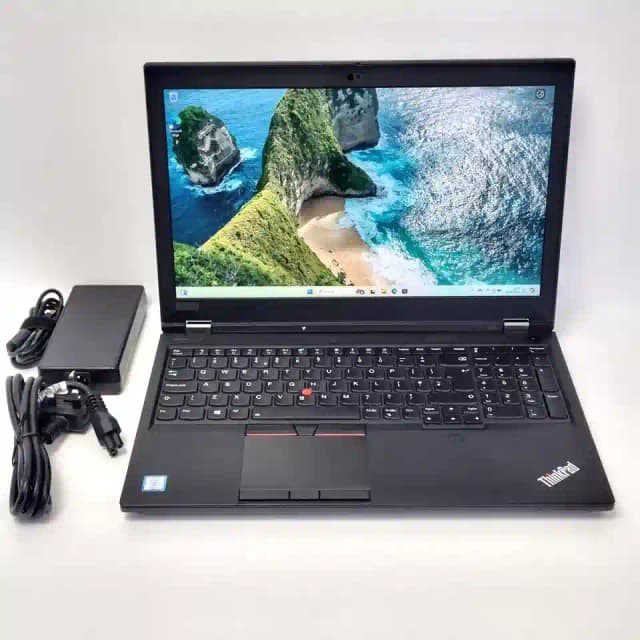 New ListingLenovo ThinkPad P53 CAD 15.6" Laptop, i7-9850H 32GB RAM 1TB SSD Quadro T1000 FHD
