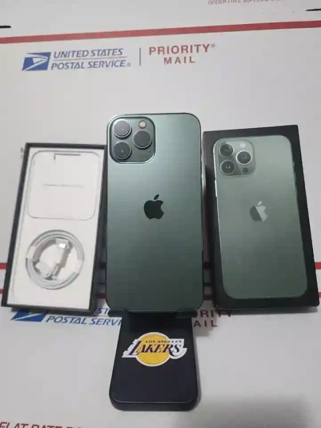 New ListingApple iPhone 13 Pro Max 128GB Alpine Green A2484 (Unlocked) NEW IN OPEN BOX