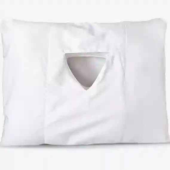 Ear Pillow with a Hole for Pain Relief from CNH Side Sleeping Pillow with Cover