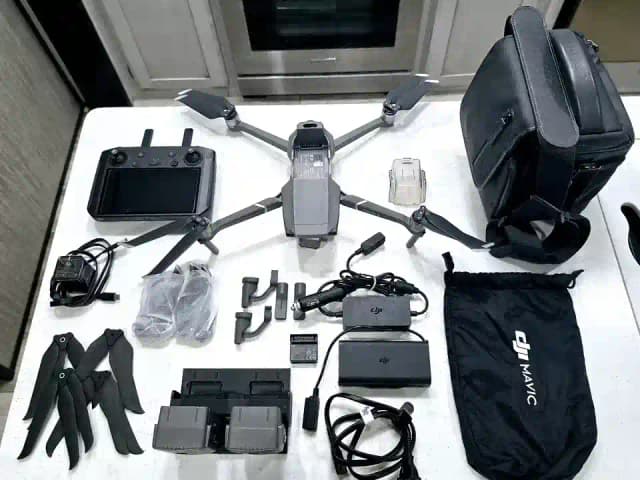 DJI Mavic 2 Pro Drone With Smart Controller and Fly More Kit. Alot of Extras!