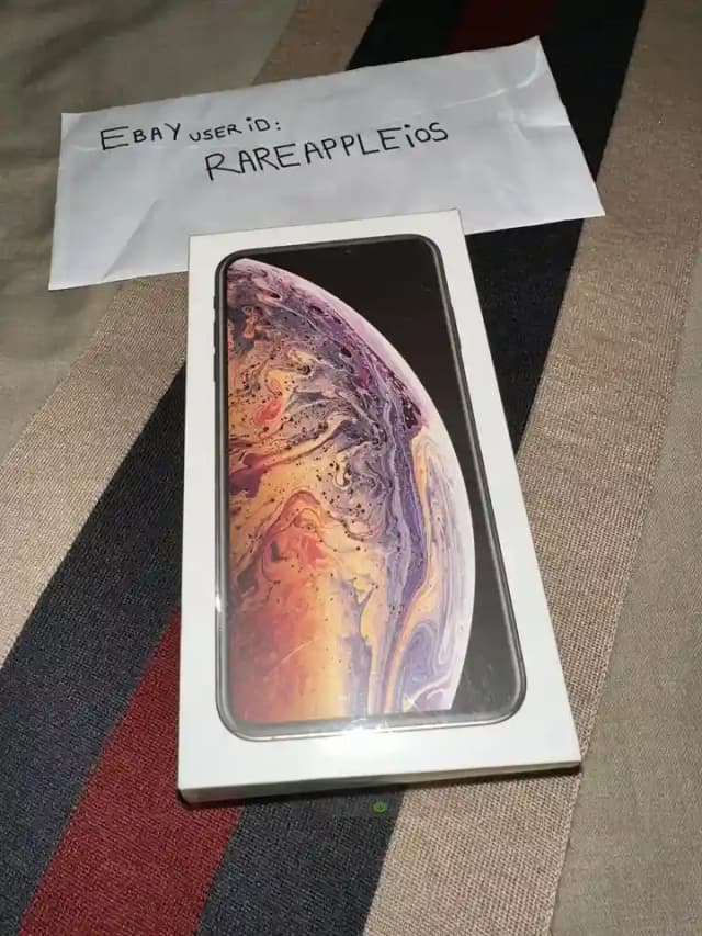 New ListingApple iPhone XS Max 512gb Gold iOS 12 Unlocked New Sealed