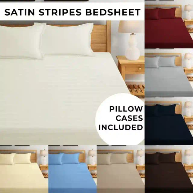100% Egyptian Cotton Fitted Luxury Bed Sheets Single Double Super King
