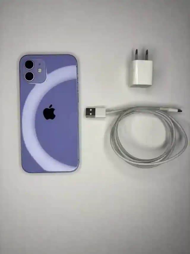 New ListingApple iPhone 12 64gb Purple Unlocked Great Condition 86% Fast Shipping