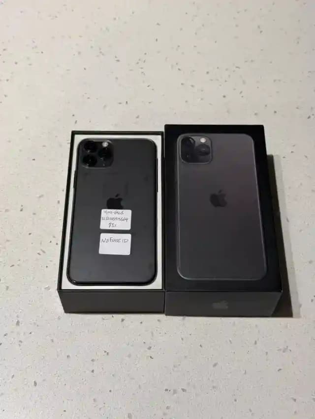 New Listingiphone 11 pro unlocked 64gb No Face ID - 75% Battery