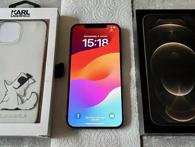 New ListingApple iPhone 12 Pro Max Gold 128GB