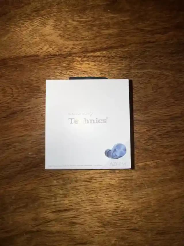 New ListingTechnics Wireless Earbuds Noise Cancelling EAH-AZ60M2 - Blue - Brand New Sealed